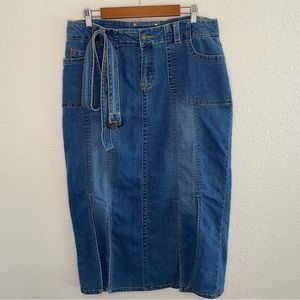 Denim skirt